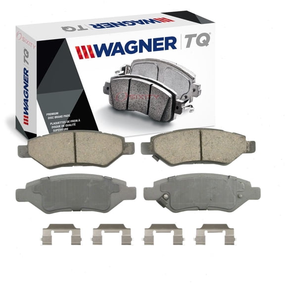 Wagner Rear TQ Disc Brake Pad Set compatible with Chevrolet Camaro 2010-2015