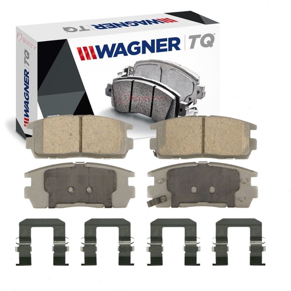 Wagner Rear TQ Disc Brake Pad Set compatible with Chevrolet Equinox 2007-2017