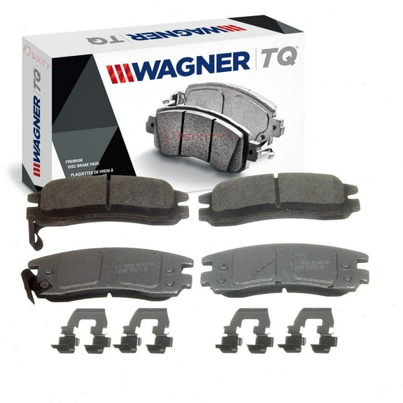Wagner Rear TQ Disc Brake Pad Set compatible with Chevrolet Impala 2001-2010