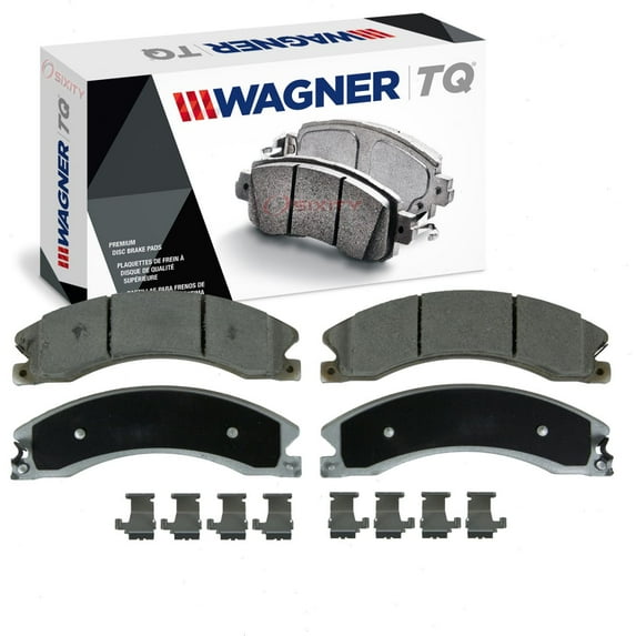 Wagner Rear TQ Disc Brake Pad Set compatible with Chevrolet Silverado 2500 HD 2011-2017
