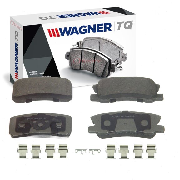 Wagner Rear TQ Disc Brake Pad Set compatible with Chrysler 200 2011-2014