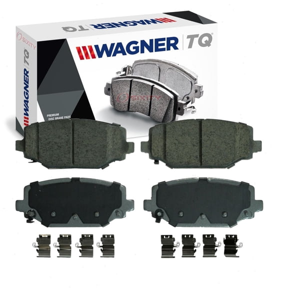 Wagner Rear TQ Disc Brake Pad Set compatible with Dodge Grand Caravan 2011-2018