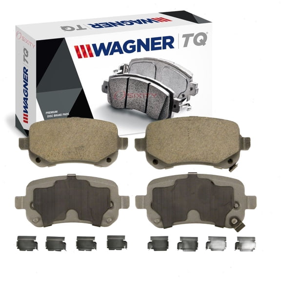 Wagner Rear TQ Disc Brake Pad Set compatible with Dodge Journey 2009-2012