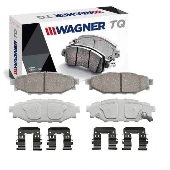 Wagner Rear TQ Disc Brake Pad Set compatible with Subaru XV Crosstrek 2013-2015
