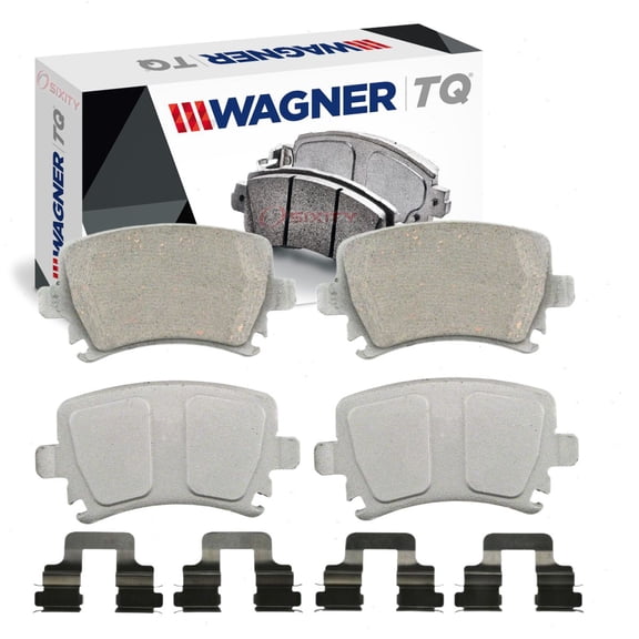 Wagner Rear TQ Disc Brake Pad Set compatible with Volkswagen Passat CC 2009-2010