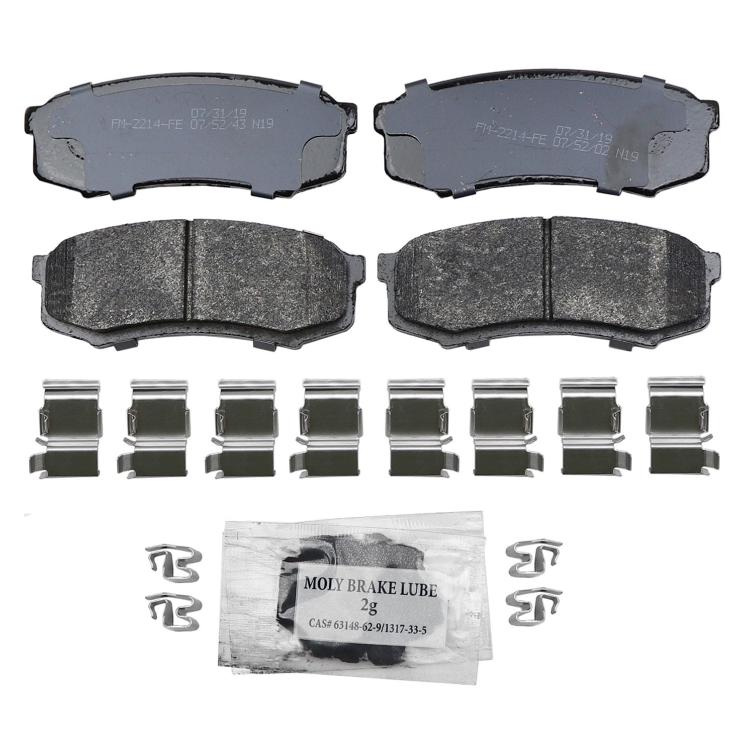 Wagner SX606 SevereDuty Disc Brake Pad Fits select: 2003-2023 TOYOTA 4RUNNER, 2007-2014 TOYOTA FJ CRUISER