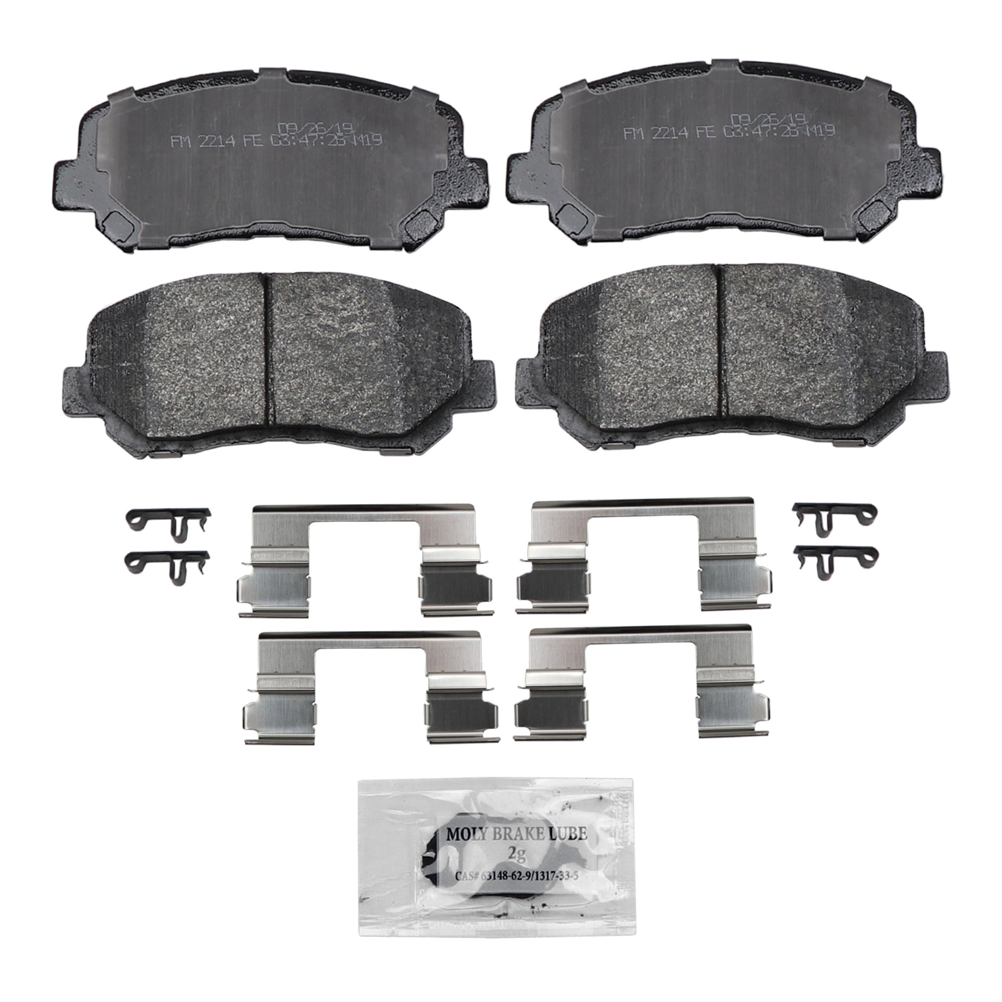 Wagner Severe Duty SX1640 Semi-Metallic Disc Brake Pad Set Fits select: 2014-2015 JEEP CHEROKEE, 2013-2016 DODGE DART