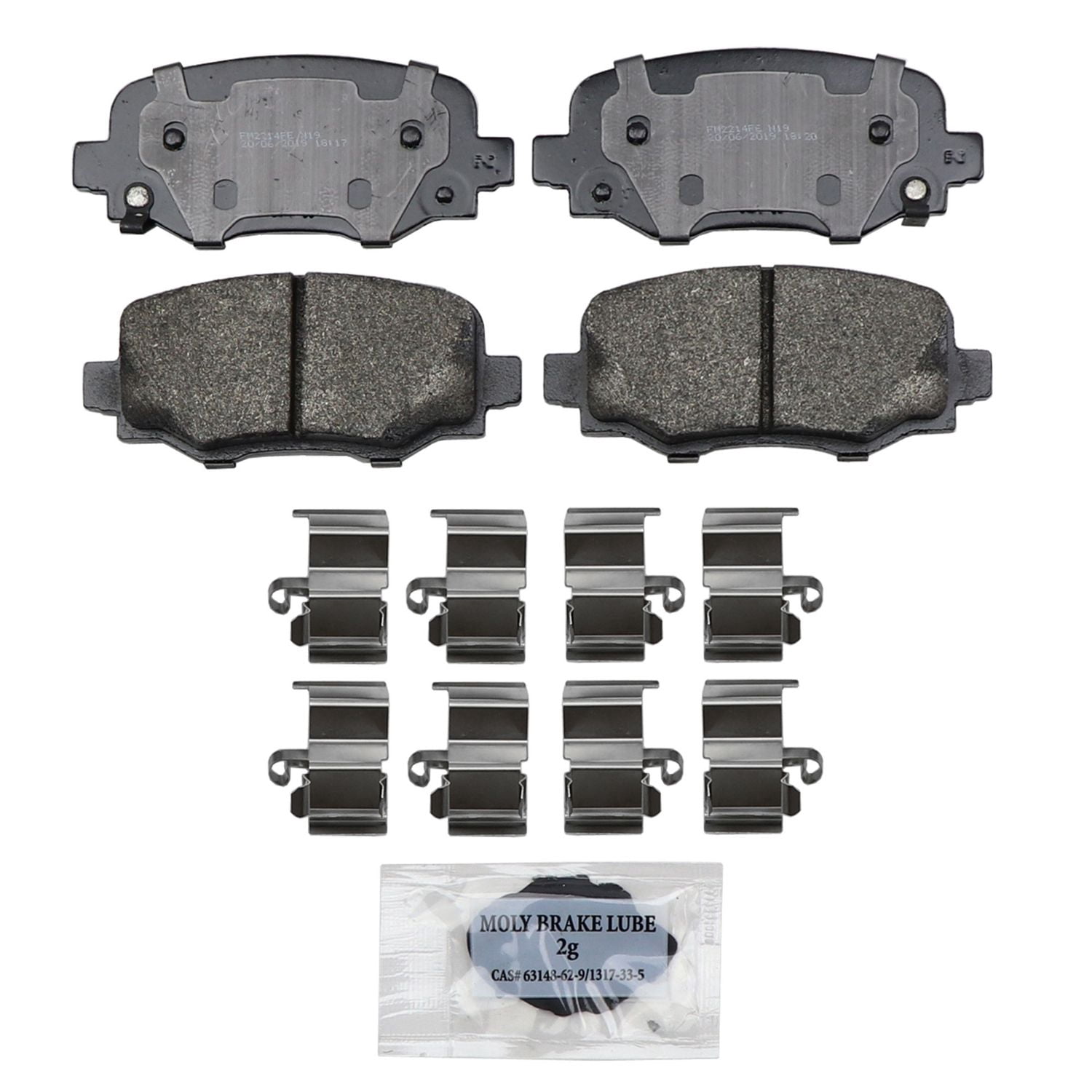 Wagner Brake SX1809 SevereDuty Rear Disc Brake Pad Set