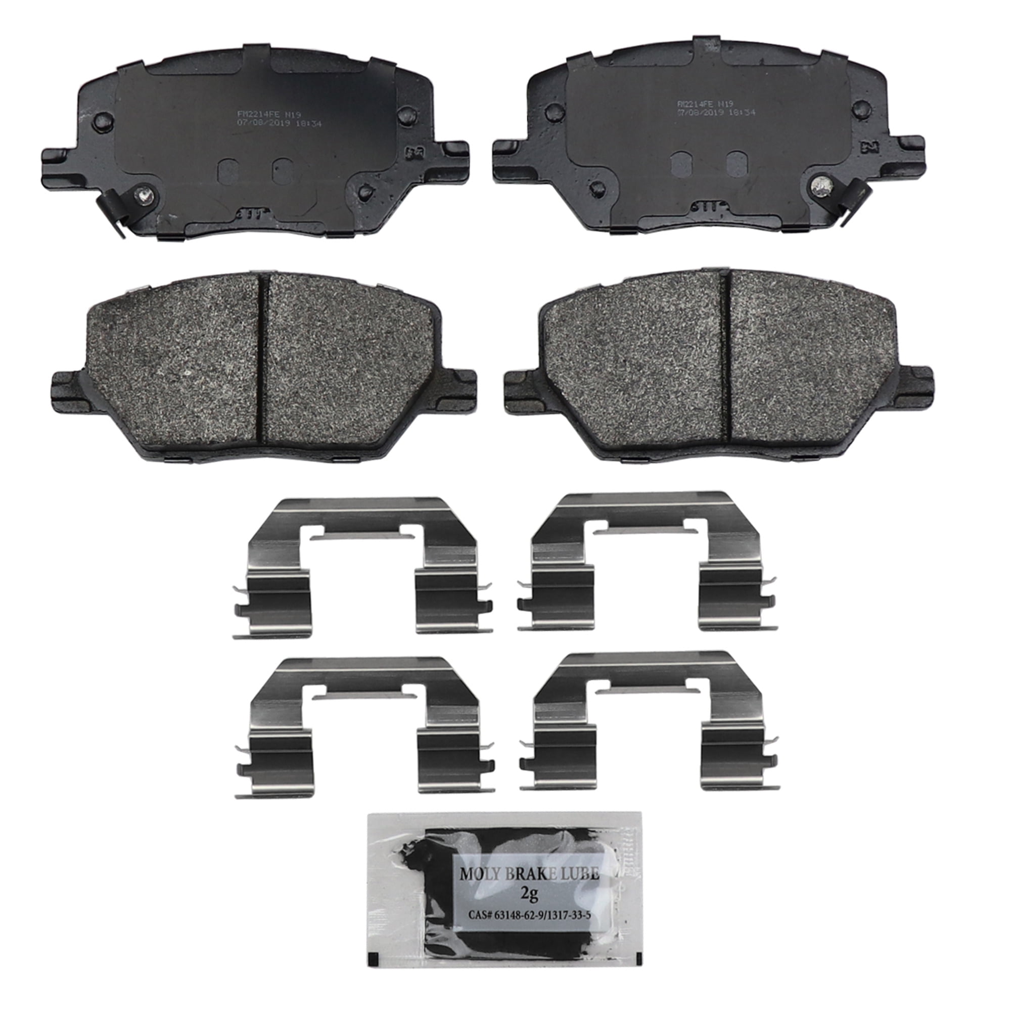 Wagner SevereDuty SX1811 Semi-Metallic Disc Brake Pad Set Fits select: 2018-2021 JEEP COMPASS, 2015-2018 JEEP RENEGADE