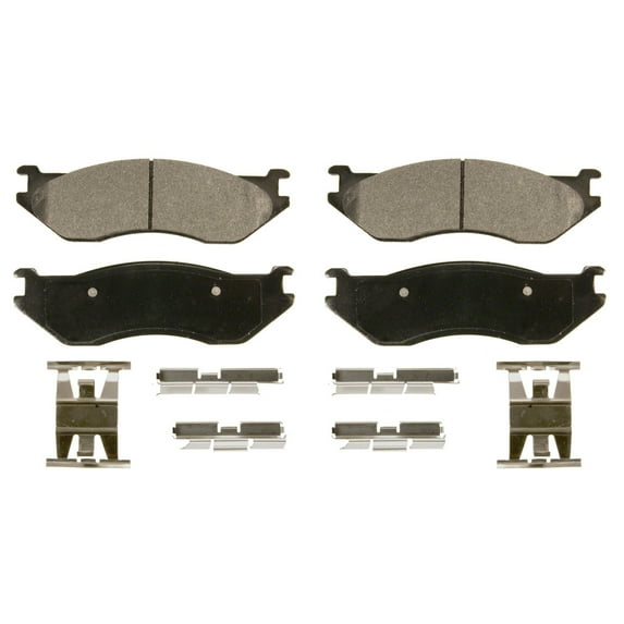 Wagner SevereDuty SX966B Semi-Metallic Disc Brake Pad Set Fits select: 2002-2003,2006-2008 DODGE RAM 1500