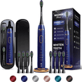 thumbnail image 1 of Wagner Stern IntelliBrush Series Whitening Electric Toothbrush with Pressure Sensor. Offers 4 Brushing Modes, 3 intensities, 8 Soft Brush Heads, and a Luxury Travel case., 1 of 7