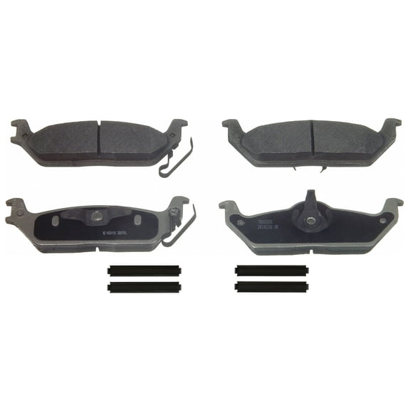 Wagner ThermoQuiet MX1012 Semi-Metallic Disc Brake Pad Set