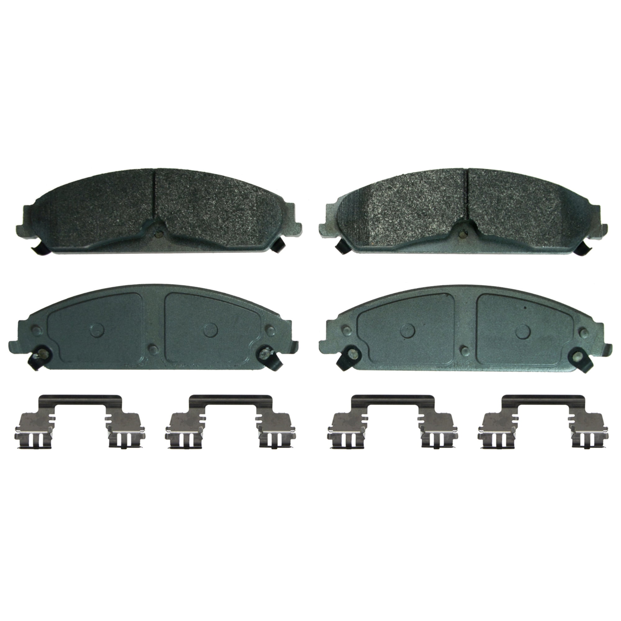 Wagner ThermoQuiet MX1058C Semi-Metallic Disc Brake Pad Set Fits select: 2013-2014 CHRYSLER 200, 2013-2014 DODGE AVENGER