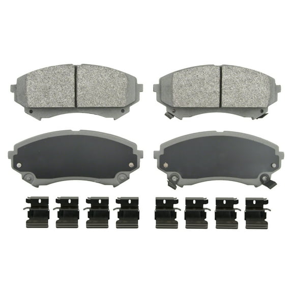 Wagner ThermoQuiet MX1331A Semi-Metallic Disc Brake Pad Set Fits select: 2008 CADILLAC CTS, 2009 CADILLAC CTS HI FEATURE V6
