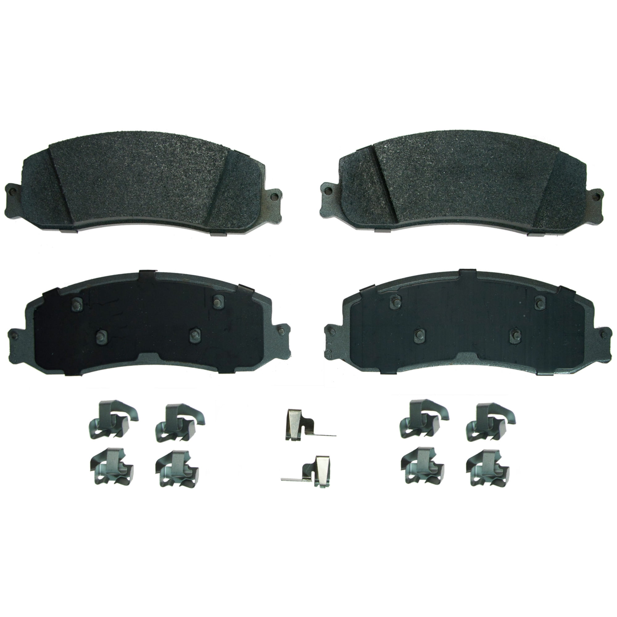 Wagner ThermoQuiet MX1631 Semi-Metallic Disc Brake Pad Set Fits select: 2012 FORD F350, 2012 FORD F450