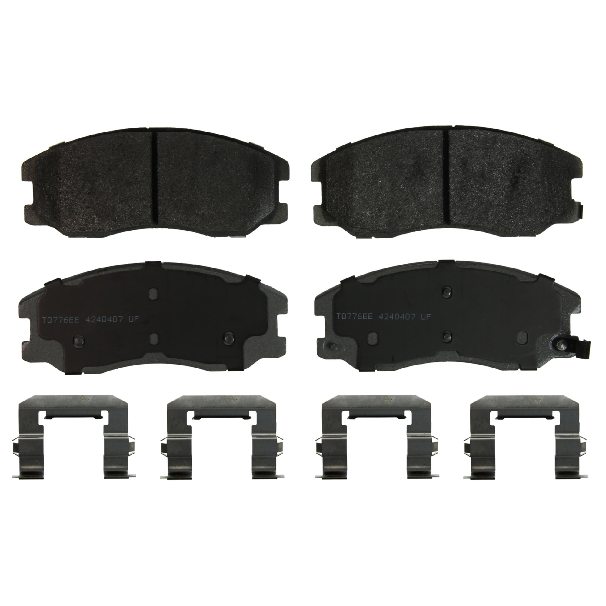 Wagner ThermoQuiet MX1678 Semi-Metallic Disc Brake Pad Set Fits select: 2014-2015 CHEVROLET CAPTIVA
