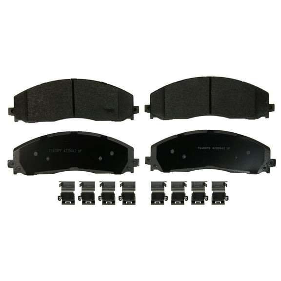 Wagner ThermoQuiet MX1680 Semi-Metallic Disc Brake Pad Set Fits select: 2013-2022 FORD F250, 2013-2022 FORD F350