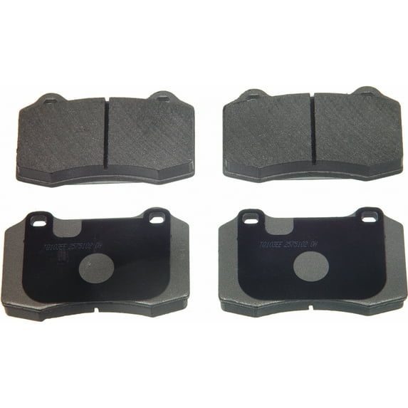 Wagner ThermoQuiet MX592 Semi-Metallic Disc Brake Pad Set Fits select: 2003-2005 JAGUAR S-TYPE, 1992-2002 DODGE VIPER