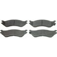 thumbnail image 1 of Wagner ThermoQuiet MX702 Semi-Metallic Disc Brake Pad Set Fits select: 2000-2003 FORD F150, 1997-1999 FORD F250, 1 of 9