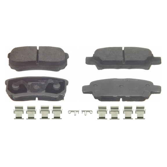 Wagner ThermoQuiet PD1037 Ceramic Disc Brake Pad Set Fits select: 2007-2017 JEEP PATRIOT, 2011-2014 CHRYSLER 200