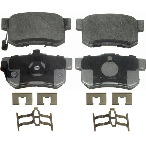 Wagner ThermoQuiet PD1086 Ceramic Disc Brake Pad Set Fits select: 2005-2016 HONDA CR-V, 2010-2018 ACURA RDX