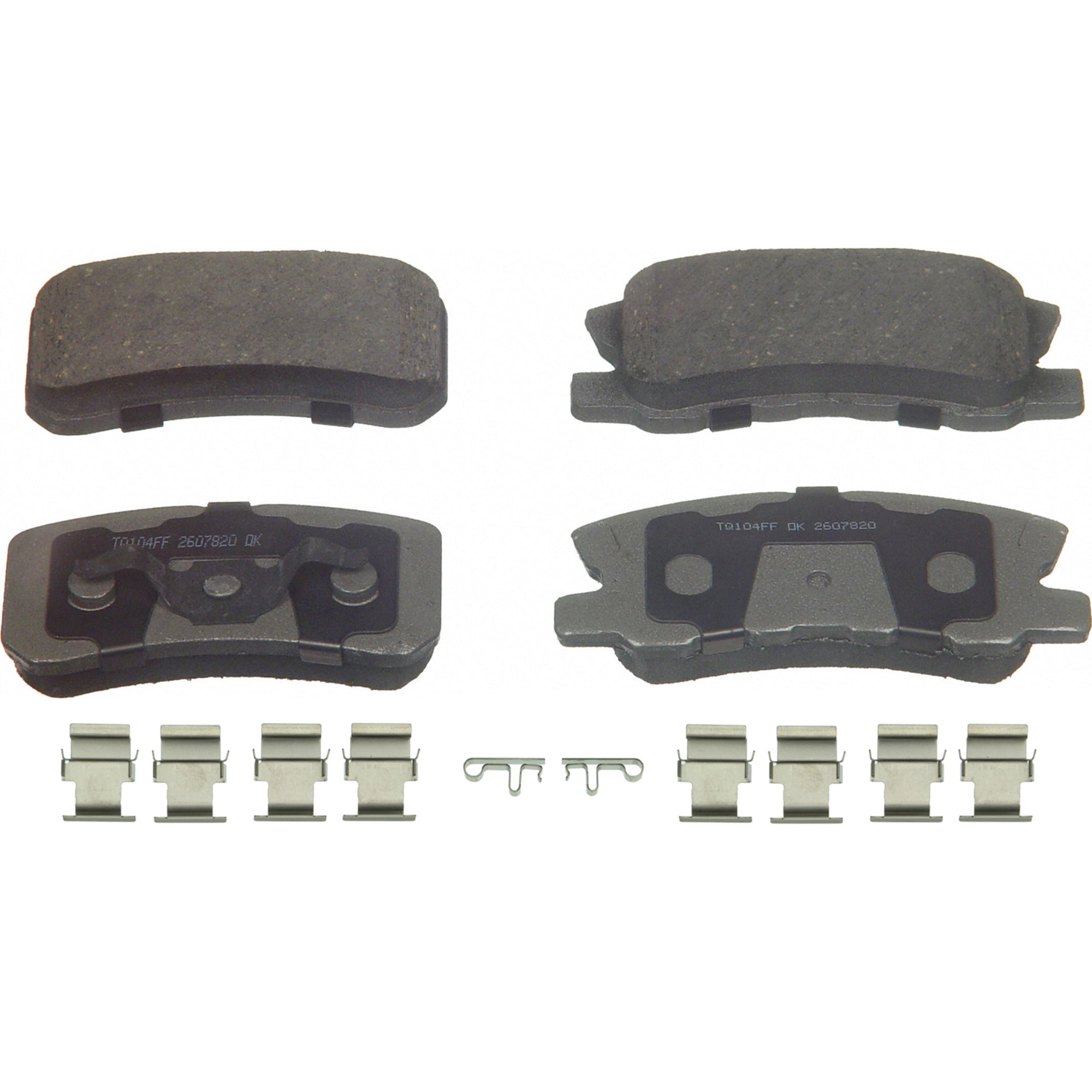 Wagner ThermoQuiet PD868 Ceramic Disc Brake Pad Set Fits select: 2007-2017 JEEP PATRIOT, 2011-2014 CHRYSLER 200