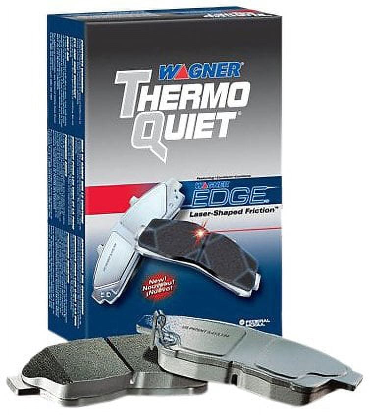 Wagner ThermoQuiet PD914 Ceramic Disc Pad Set, Front - Walmart.com