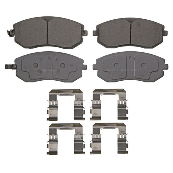 Wagner ThermoQuiet PD929A Ceramic Disc Brake Pad Set Fits select: 2008-2012 SUBARU OUTBACK, 2004-2010 SUBARU FORESTER