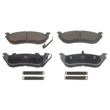 Wagner ThermoQuiet QC1109 Ceramic Disc Brake Pad Set Fits select: 2005-2007 FORD EXPLORER, 2007-2008 FORD EXPLORER SPORT TRAC