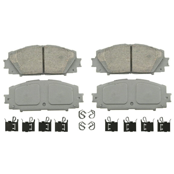 Wagner ThermoQuiet QC1184A Ceramic Disc Brake Pad Set Fits select: 2010-2015 TOYOTA PRIUS, 2011-2017 LEXUS CT
