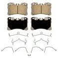 thumbnail image 1 of Wagner ThermoQuiet QC1282 Ceramic Disc Brake Pad Set Fits select: 2007-2012 LEXUS LS, 2013-2017 LEXUS LS 460, 1 of 9