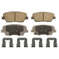 thumbnail image 1 of Wagner ThermoQuiet QC1284 Ceramic Disc Brake Pad Set Fits select: 2011-2015 KIA SORENTO, 2013-2016 HYUNDAI SANTA FE SPORT, 1 of 9