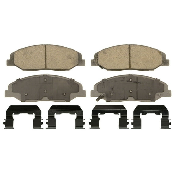 Wagner ThermoQuiet QC1332 Ceramic Disc Brake Pad Set Fits select: 2008 CADILLAC CTS, 2009 CADILLAC CTS HI FEATURE V6