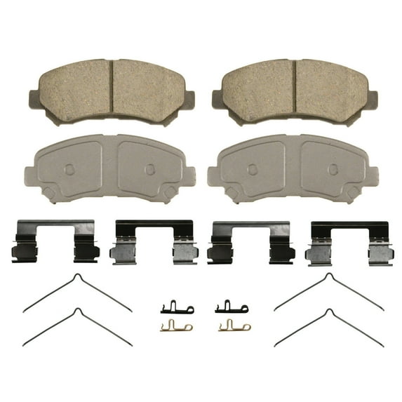 Wagner ThermoQuiet QC1338 Ceramic Disc Brake Pad Set Fits select: 2008-2013 NISSAN ROGUE, 2014-2015 NISSAN ROGUE SELECT