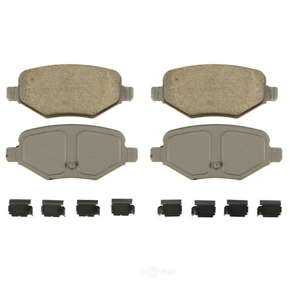Wagner ThermoQuiet QC1377 Ceramic Disc Brake Pad Set Fits select: 2011-2016 FORD EXPLORER, 2011-2015 FORD EDGE