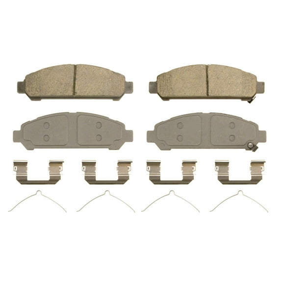 Wagner ThermoQuiet QC1401 Ceramic Disc Brake Pad Set Fits select: 2009-2015 TOYOTA VENZA