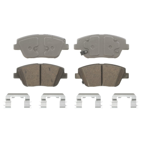 Wagner ThermoQuiet QC1444 Ceramic Disc Brake Pad Set Fits select: 2011-2015 HYUNDAI SONATA, 2011-2016 KIA OPTIMA