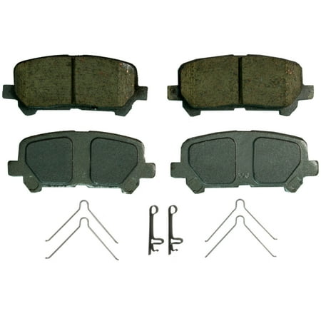 Wagner ThermoQuiet QC1585 Ceramic Disc Brake Pad Set Fits select: 2012-2015 HONDA PILOT, 2019 HONDA RIDGELINE
