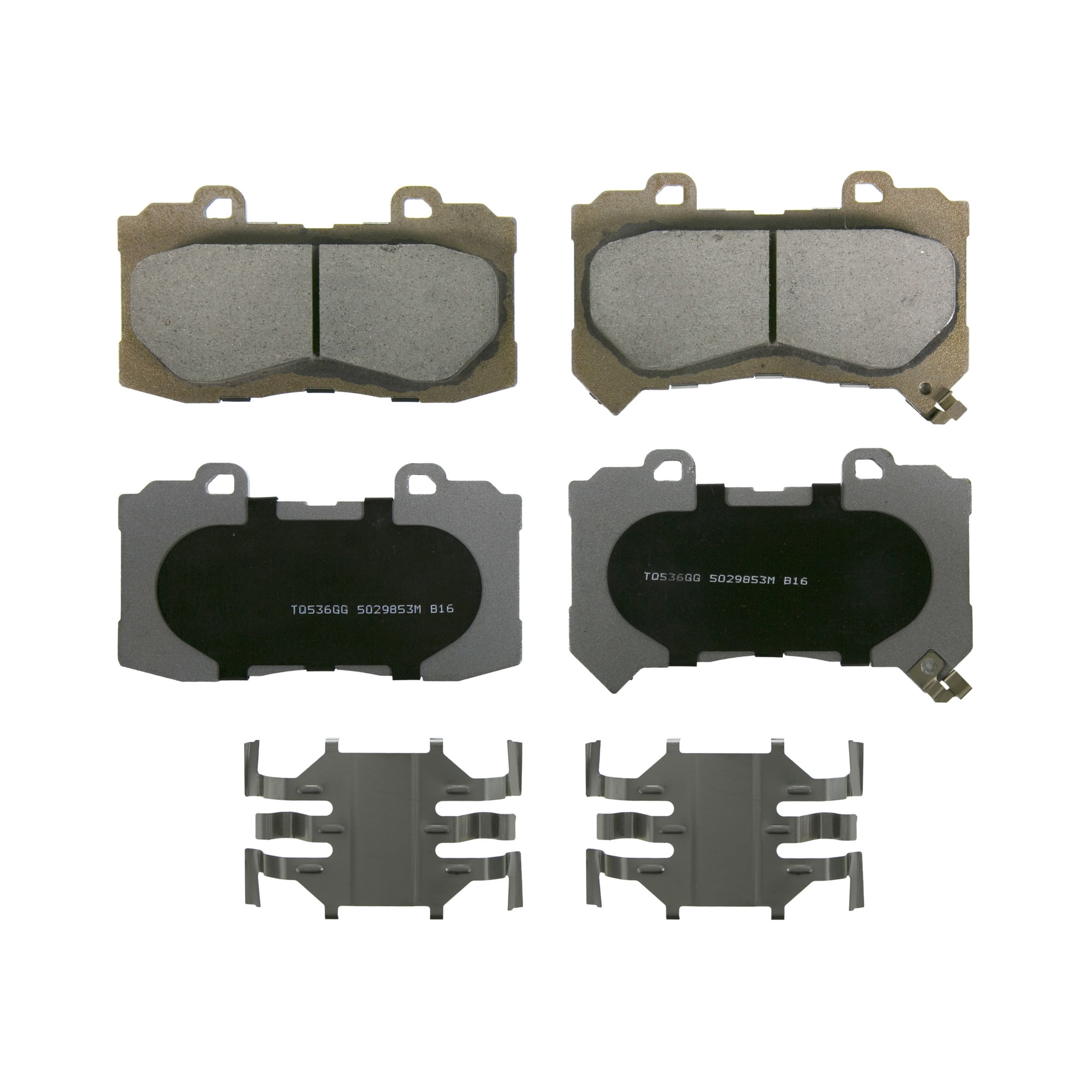 Wagner ThermoQuiet QC1802 Ceramic Disc Brake Pad Set Fits select 20152021 CHEVROLET COLORADO