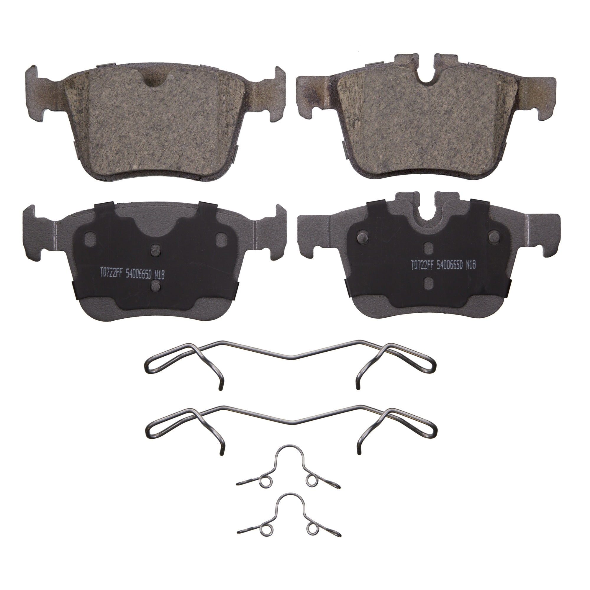 Wagner ThermoQuiet MX1003 Semi-Metallic Disc Brake Pad Set Fits Select: 2003-2011 VOLVO XC90