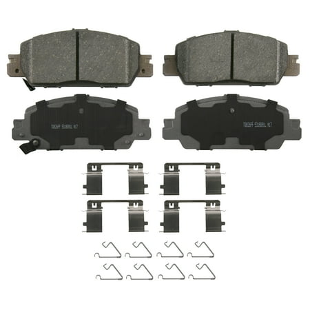 Wagner ThermoQuiet QC1860 Ceramic Disc Brake Pad Set Fits select: 2016-2017 HONDA ACCORD