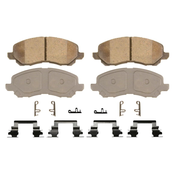 Wagner ThermoQuiet QC866 Ceramic Disc Brake Pad Set