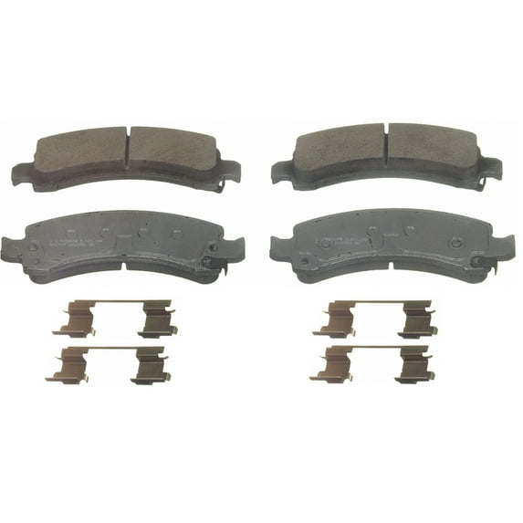 Wagner ThermoQuiet QC974 Ceramic Disc Brake Pad Set Fits select: 2003-2020 CHEVROLET EXPRESS G2500, 2004-2018 CHEVROLET EXPRESS G3500