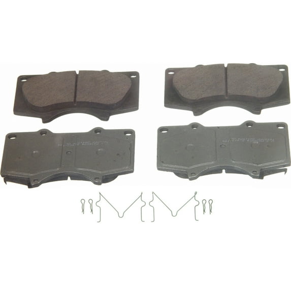 Wagner ThermoQuiet QC976 Ceramic Disc Brake Pad Set Fits select: 2005-2023 TOYOTA TACOMA, 2003-2019 TOYOTA 4RUNNER
