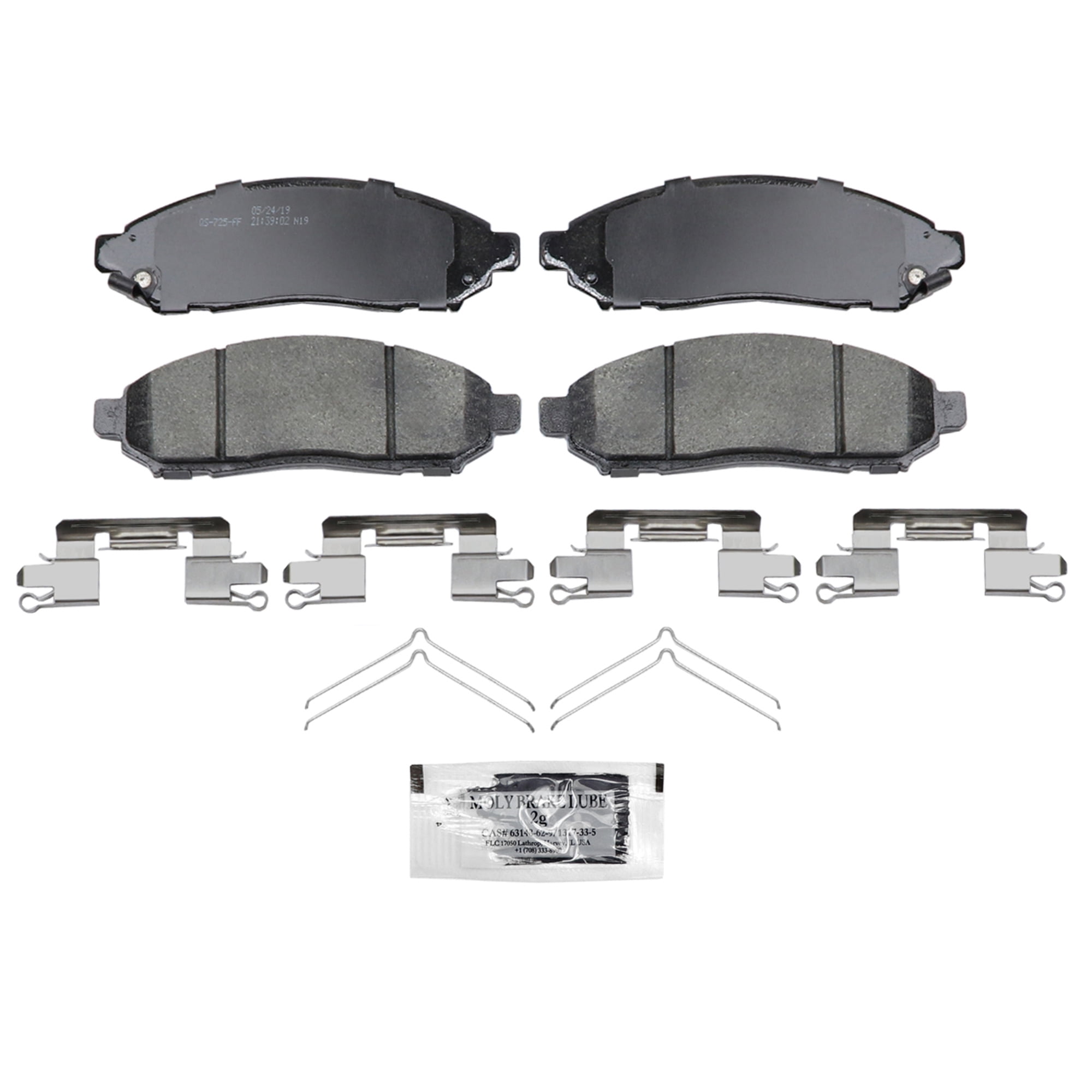 Wagner ZD1900 QuickStop Disc Brake Pad Fits select: 2016-2020 NISSAN FRONTIER