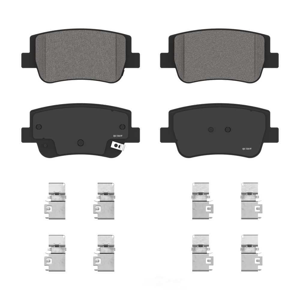 Wagner Brake ZD2417 QuickStop Rear Disc Brake Pad Set Ceramic