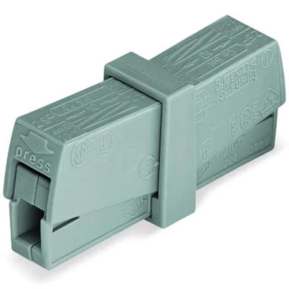 Wago 224201 - 1-Conductor 12 AWG Junction Box Splicing Connector (224-201)