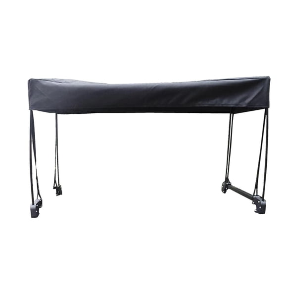 Wagon Canopy Sun Shade Cover Removable Oxford Cloth for Foldable Utility Carts and Garden Trolleys
