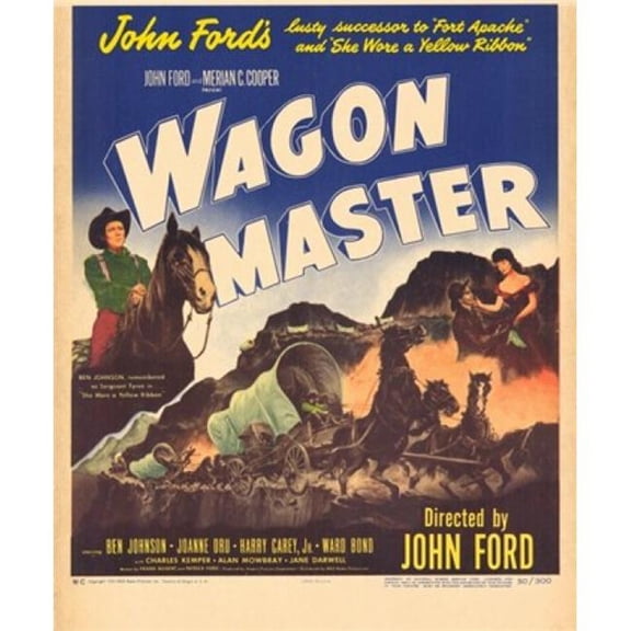 Wagon Master Movie Poster - 11 x 17 in.