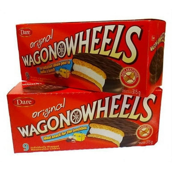 Wagon Wheels Original Chocolate Covered Marshmallow cookies - 9ct(2pk)